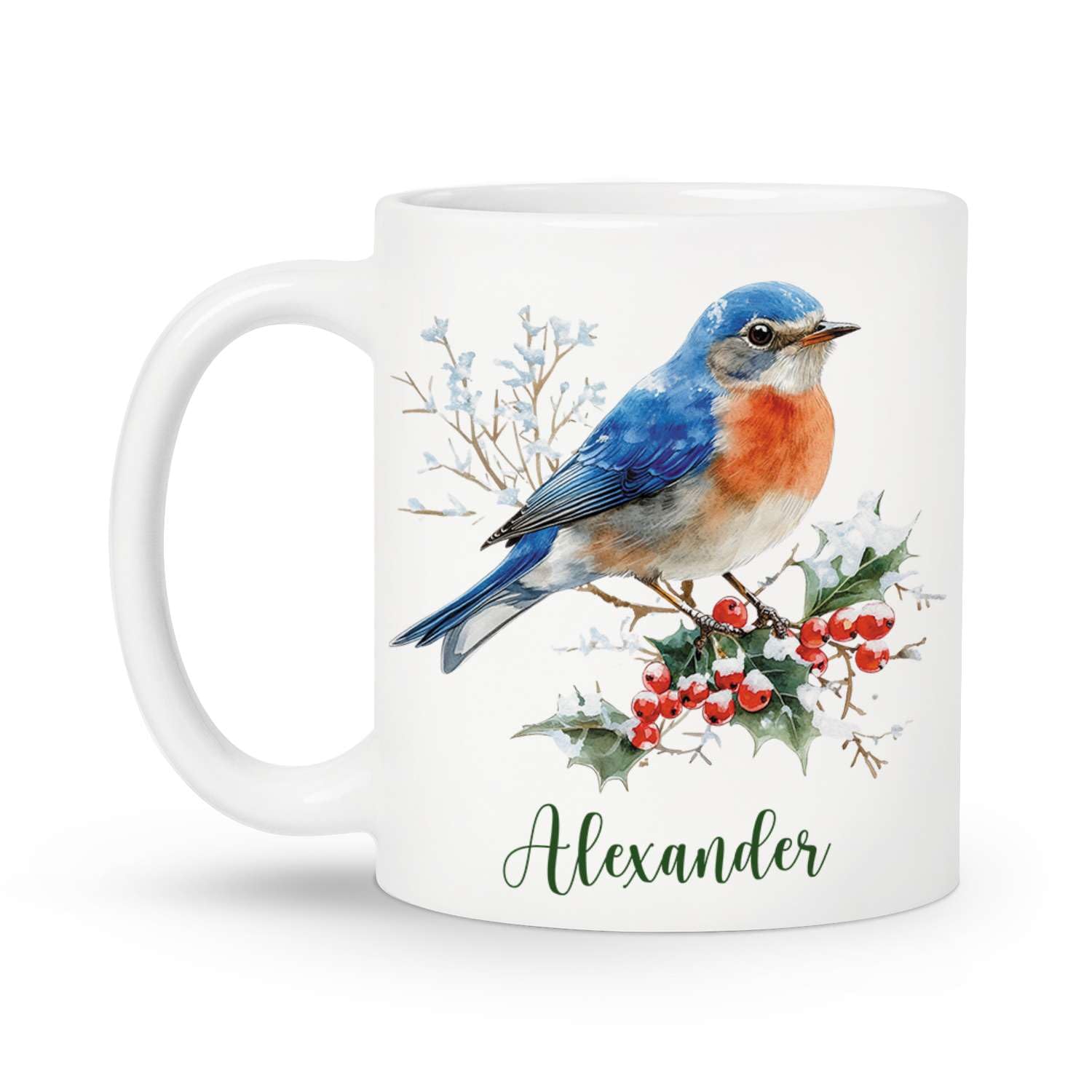 Amazon.com: Customized Eastern Bluebird Ceramic Cup 11oz 15oz